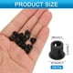 thumbnail image 2 of 100 piezas de tapones de agujero de plástico de nailon, 1/5" (6 mm) tapones de agujero para tornillos redondos para muebles de cocina en color negro, 2 of 7