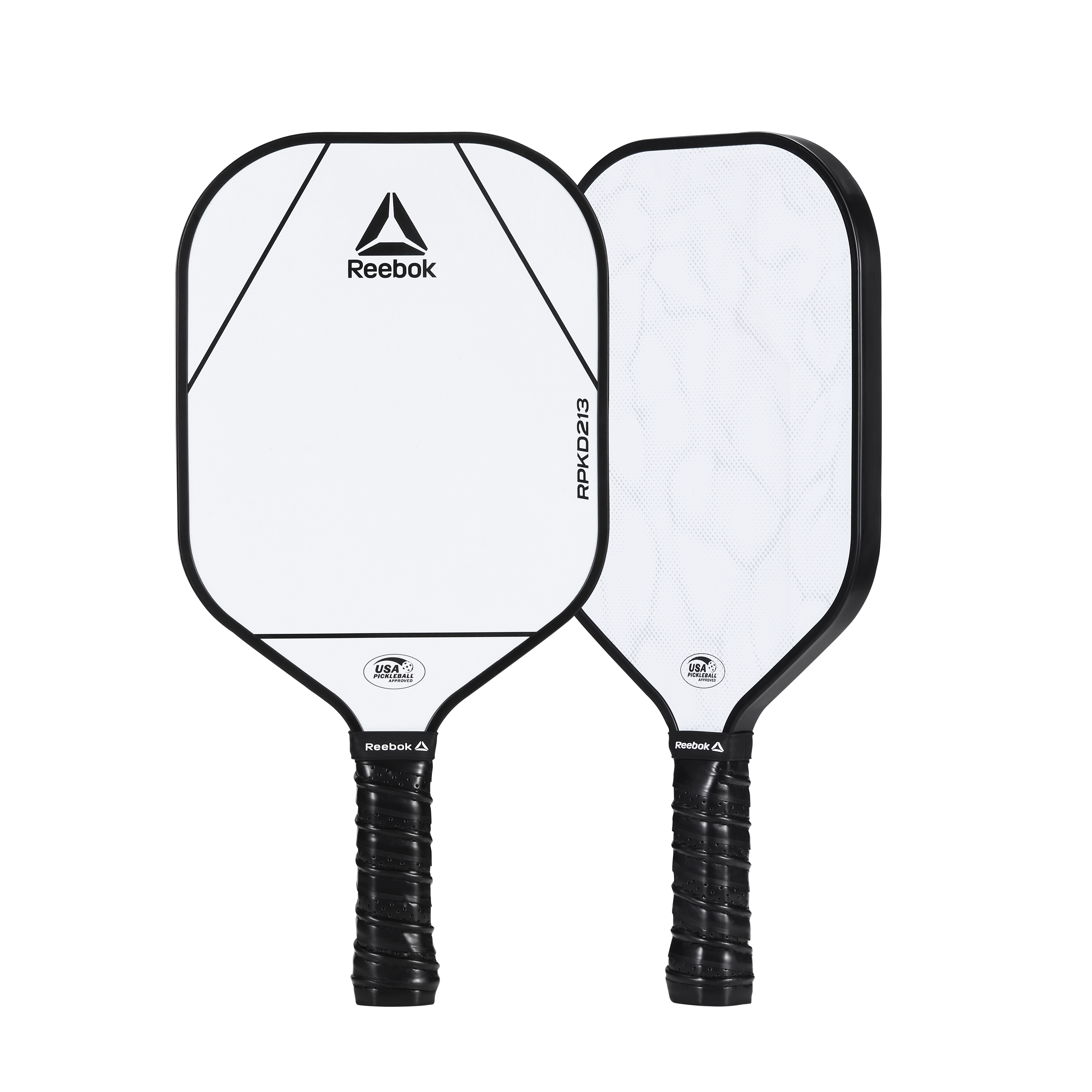 Reebok Lightweight Fiberglass Pickleball Paddle, White photo 8