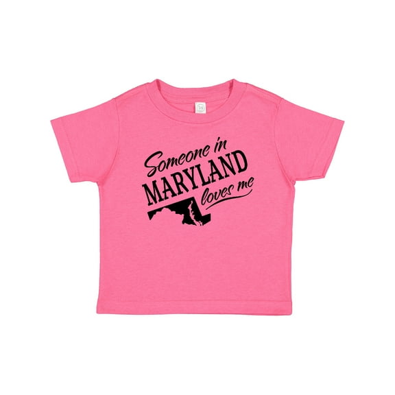 Inktastic Someone in Maryland Loves Me Boys or Girls Baby T-Shirt