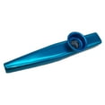 thumbnail image 2 of Kazoo azul, flauta Kazoo de aluminio, instrumento Kazoo fácil de usar, diseño aerodinámico, 2 of 12
