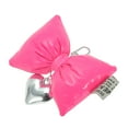 thumbnail image 5 of Unique Bargains 1 Pc Stylish Bow Handbag Charm Bag Accessories Rose Red, 5 of 5