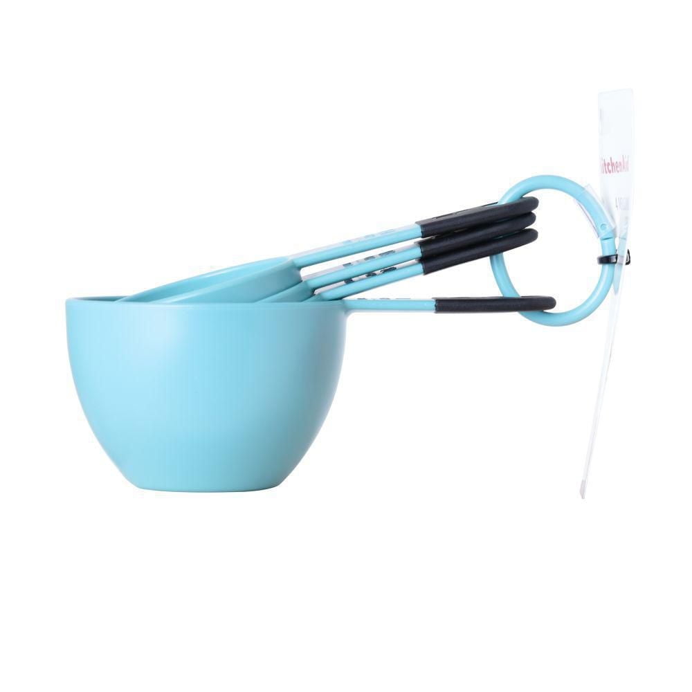KitchenAid Set of 4 Measuring Cups Aqua Sky, Set of 4 Measuring Cups