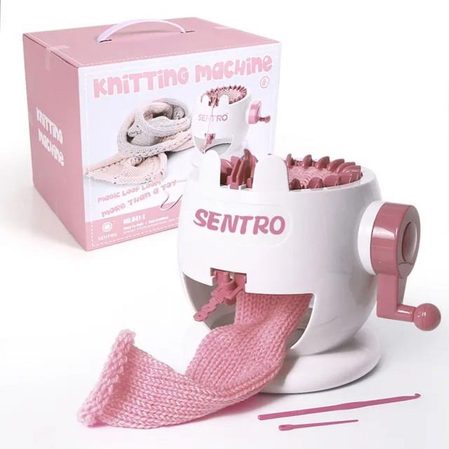 Manual Knitting Machine Cylindrical Wool Loom Wool Crochet Scarf Sweater Adult Children Hats Socks Artifact Knitting Tools