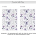 thumbnail image 3 of Spring Summer Garden Flag 12x18 Double Sided Watercolor Anemones Floral House Yard Flags Welcome Spring Rustic Farmhouse Outdoor Banner Party Home Decor, 3 of 6
