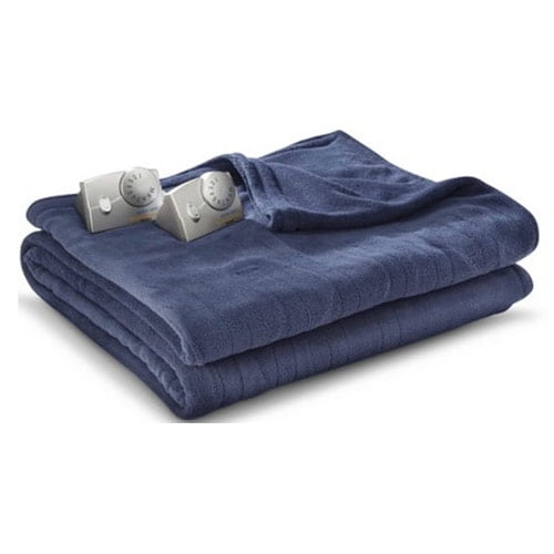 Biddeford MicroPlush Analog Electric Heated Blanket Twin Full Queen