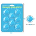 thumbnail image 2 of Desodorante para zapatos MAXIMILIAN, 8 piezas, bolas eliminadoras de olores, 2 of 6
