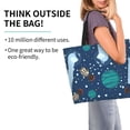 thumbnail image 2 of Easygdp Alpaca Astronaut in Space Bolsas Tote para Mujer, Bolsos de Hombro para Viaje, Bolsos de Mano de Gran Capacidad para Compras y Trabajo, 2 of 8