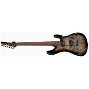 Ibanez AZ Premium Series AZ427P1PB 7-String Electric Guitar, Charcoal Black Burst