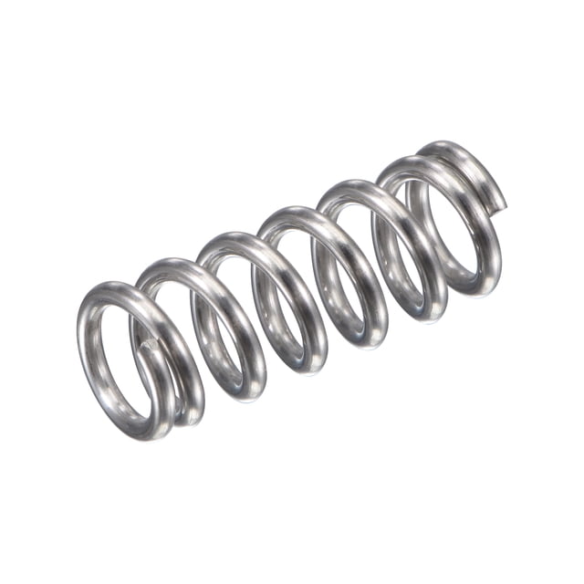 Unique Bargains 8mmx1.2mmx20mm 304 Ressort de Compression en Acier Inoxydable 61.8N Capacité de Charge, 15pcs