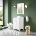 thumbnail image 5 of Ove Decors Kansas 24 W x 19" D Freestanding Bathroom Vanity with Sink, Pure White, 5 of 26