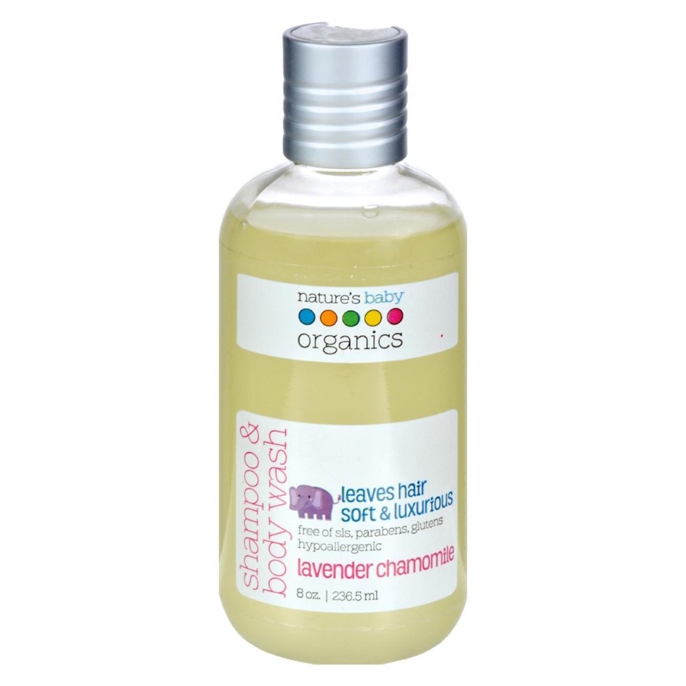Natures Baby Organics Natures Baby Organics Shampoo & Body Wash, 8 oz