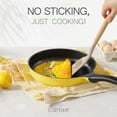 thumbnail image 3 of Carote Nonstick Cookware Sets, 8 Pcs Non Stick Pots and Pans Set, Induction Cookware, Yellow, 3 of 10