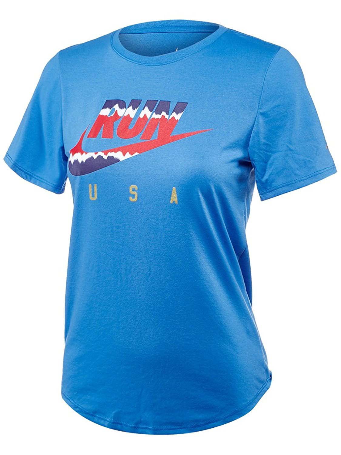 nike blue t shirt women's