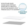 thumbnail image 3 of 100 Pack Premium Blank PVC Cards, CR80 30Mil Graphic Quality White Plastic Cards for Photo ID Badge Printers, 3 of 7