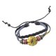 thumbnail image 5 of Pulseras de Constelación, Retro Vintage Brazalete de , de Aleación y PU Cuerda Ajustable Fernando Constellation Alloy Bracelet, 5 of 6