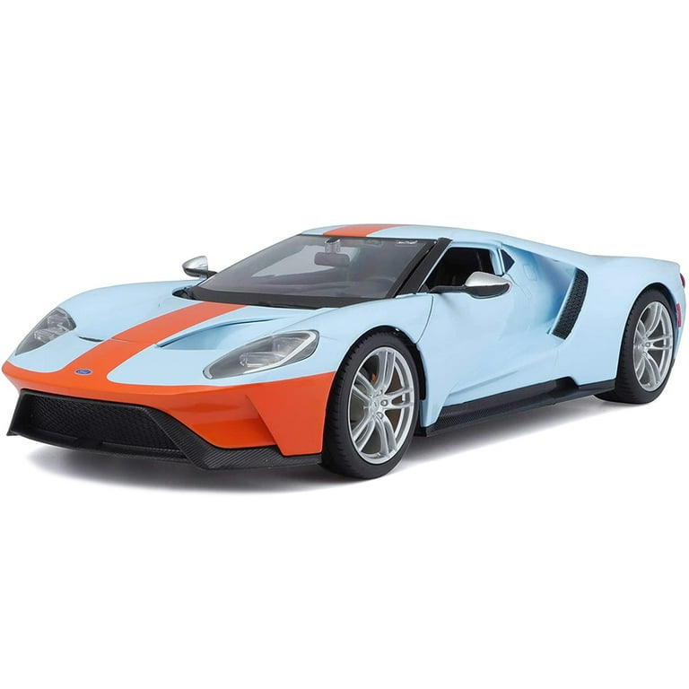 2017 Ford GT Light Red Metallic with Black Stripe 