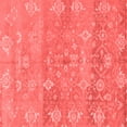 thumbnail image 1 of Ahgly Company Machine Washable Indoor Square Oriental Red Traditional Area Rugs, 8' Square, 1 of 4