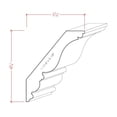 thumbnail image 2 of EWCR28 Crown 1-1/16" x 6-1/8" Unfinished 4-3/4" High x 3-7/8" Deep, 2 of 2