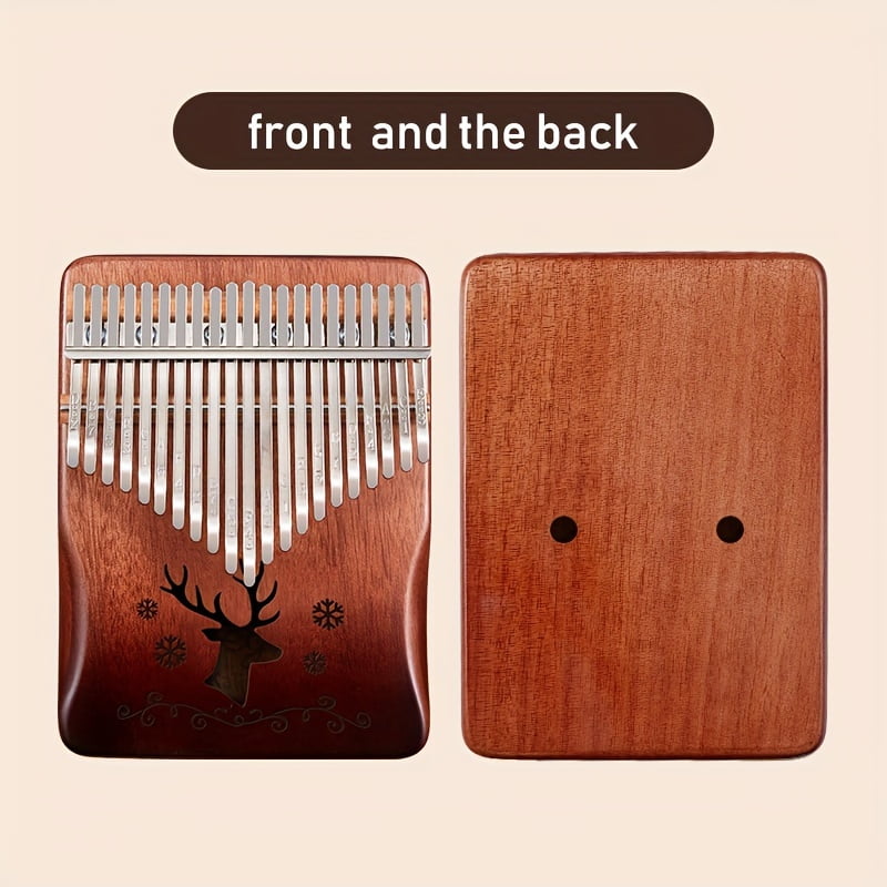 21-Key Thumb Piano Kalimba Beginner-Friendly Easy-to-Learn Finger Piano for Girls, Perfect Birthday Gift and Trendy Musical Instrument