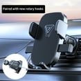 thumbnail image 4 of Car Phone Mount with Full Angle Horizontal and Vertical Rotation Adjustable Handheld Clamp for 4.7 in to 7 in Phones, 4 of 8