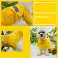 thumbnail image 6 of Professional Pet Raincoats Smooth Small Medium Dogs Rain Coat Waterproof Jacket Fashionable Puppy Clothes Summer Hoodies L, 6 of 10