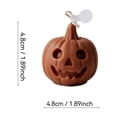 thumbnail image 2 of Pumpkin Shaped Scented Candles Thanksgiving Fall Pumpkin Candles Decoration Halloween Aromatherapy Candles for Home Kitchen Table Decor Halloween Party Supplies, 2 of 6