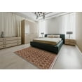 thumbnail image 4 of Ahgly Company Indoor Rectangle Mid-Century Modern Camel Brown Oriental Area Rugs, 8' x 10', 4 of 6