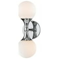 thumbnail image 2 of Hudson Valley Lighting 3302 Astoria 2 Light 14" Tall Led Wall Sconce - Chrome, 2 of 2
