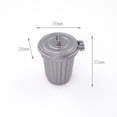 thumbnail image 2 of 1:12 Dollhouse Metal Trash Can Decoration, 2 of 5