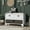 White, variant on M optimized 32" Storage Bench with Removable Basket 2 Drawers Removable Cushion Entryway Storage Bench for Bedroom Living Room