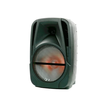 QFX PBX-BF12 Speaker for PA System, Wireless Bluetooth 2-way, Black