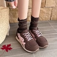 thumbnail image 6 of CHICVOMEY Fashion Tennis Sneakers for Women Retro Platform Sneakers - Breathable Mesh Lace-up Platform Tennis Shoes with Non-slip Outsole - Casual & Walking Sneakers for Daily Wear, 6 of 7