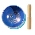 thumbnail image 1 of Tibetan Singing Bowl Set - Handcrafted Mindfulness Meditation Holistic Sound Healing Gift, 1 of 5