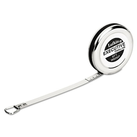 UPC: 0037103458506 | Apex Tool Group Executive Diameter Pocket Measuring Tape  1/4  X 6ft