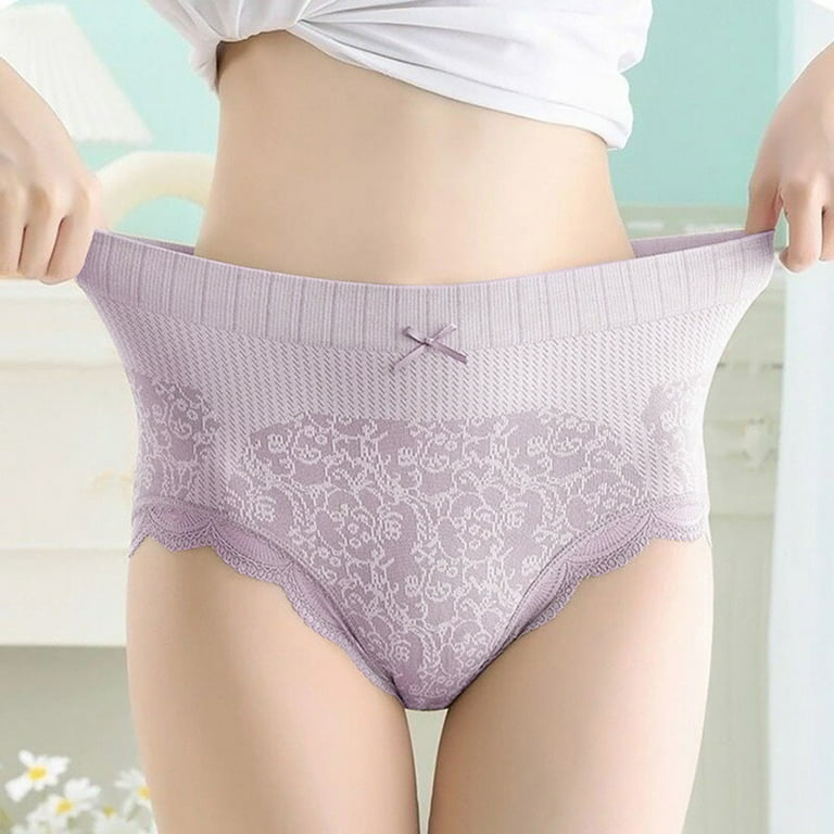 Booker Women Underwear High Waist Lace Panties With Lifter