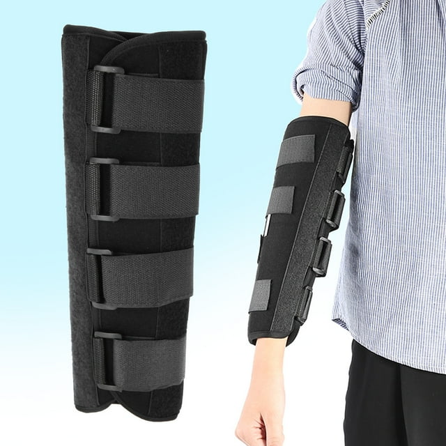 Férula para brazo, soporte para codo superior, estilo invernal, transpirable, acabado de lujo