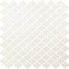 BeausTile Decorative Adhesive Faux Tile Sheets, 12.2" x 12.2" 4-Pieces, Bianco