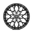 thumbnail image 4 of Dub S263 Og 26X10 6X5.5 25Et 87.1Cb Gloss Black Milled Wheel, 4 of 4
