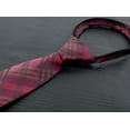 thumbnail image 2 of Spring Notion Boy's Plaid Woven Zipper Tie, 2 of 5