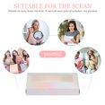thumbnail image 4 of Soimiss 25pcs Eyelash Storage White Glitter Paper Space Saving Makeup Table Eyelashes, 4 of 5
