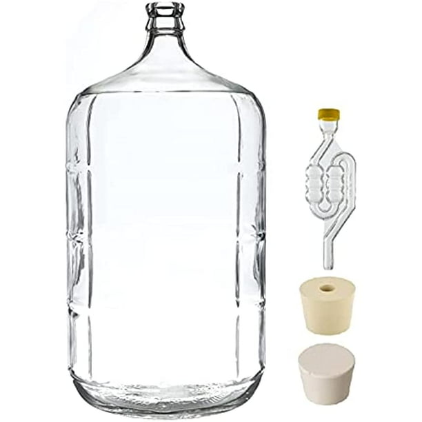 North Mountain Supply 6 Gallon Italian Glass Carboy Fermenting Jug