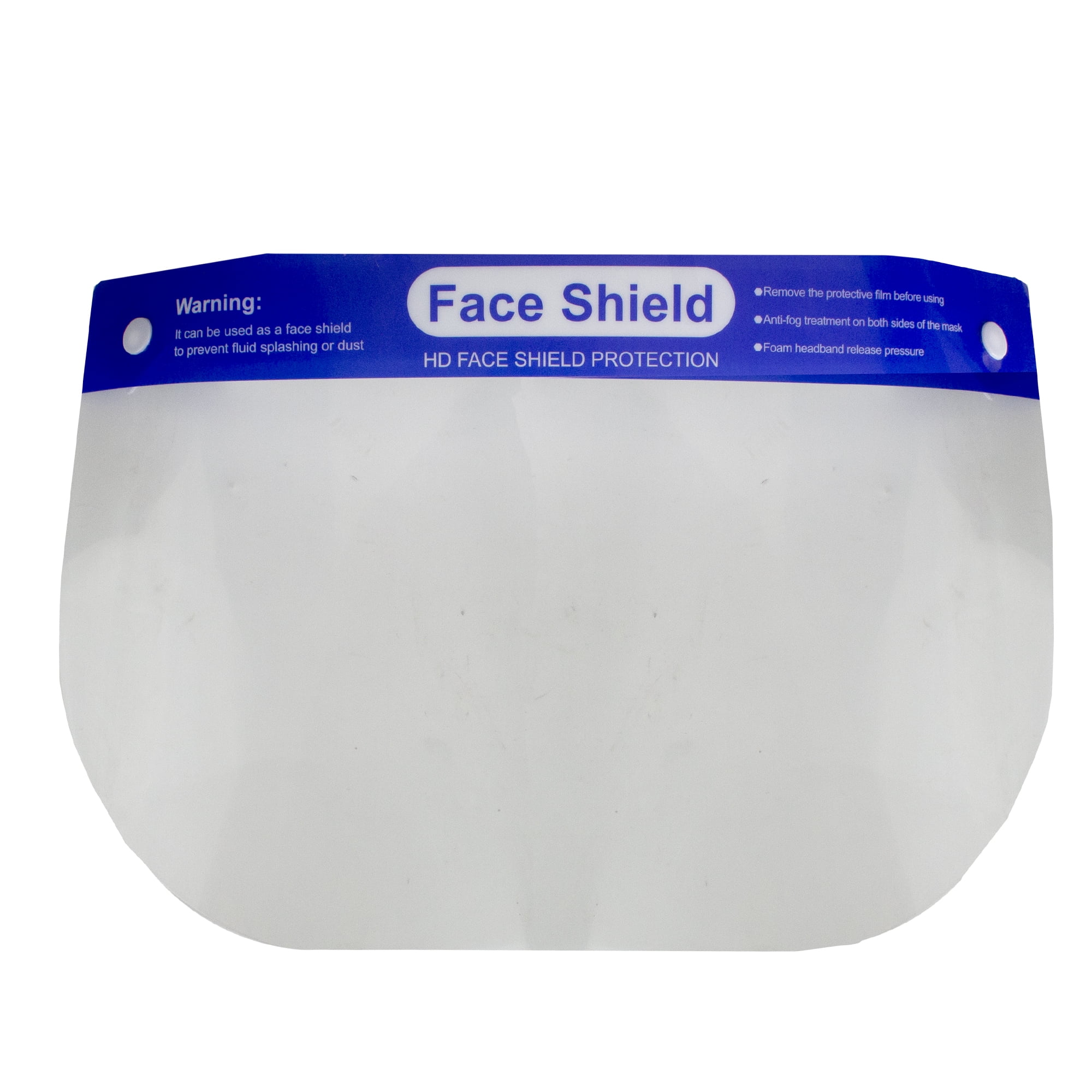 13" Protective Face Shield with Comfort Pad and Elastic Security Band