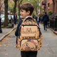 thumbnail image 4 of HUIACONG Adorable Capybara Backpack, Lightweight Casual School Bookbag for Kids 9-12, Water Resistant with Padded Straps for Daily Use, 4 of 7