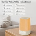 thumbnail image 2 of Reloj despertador White Noise Sound Machine Wkzay Sunrise, 2 of 8
