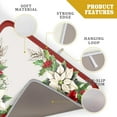 thumbnail image 4 of Christmas Dish Drying Mats for Kitchen Counter 18×24 Inch Red White Poinsettia Christmas Flower Large Microfiber Drying Mat Kitchen Accessories Dish Rack Mat Drainer Pad Washable Absorbent, 4 of 6
