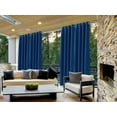 thumbnail image 6 of Covermates Curtain - Weather Resistant, Grommets, Weighted Hem for Security, LuxeGuard Collection, Royal Blue, 6 of 8