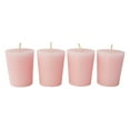 thumbnail image 2 of Mainstays Votive Candles, Unscented, Pink, 4 Pack, 2 of 9