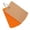 Orange, variant on Portable Ring-Bound Flash Cards, Blank Index Cards for Study, 3.54 x 2.17 Inch Memo Notepad, 1-Pack,White