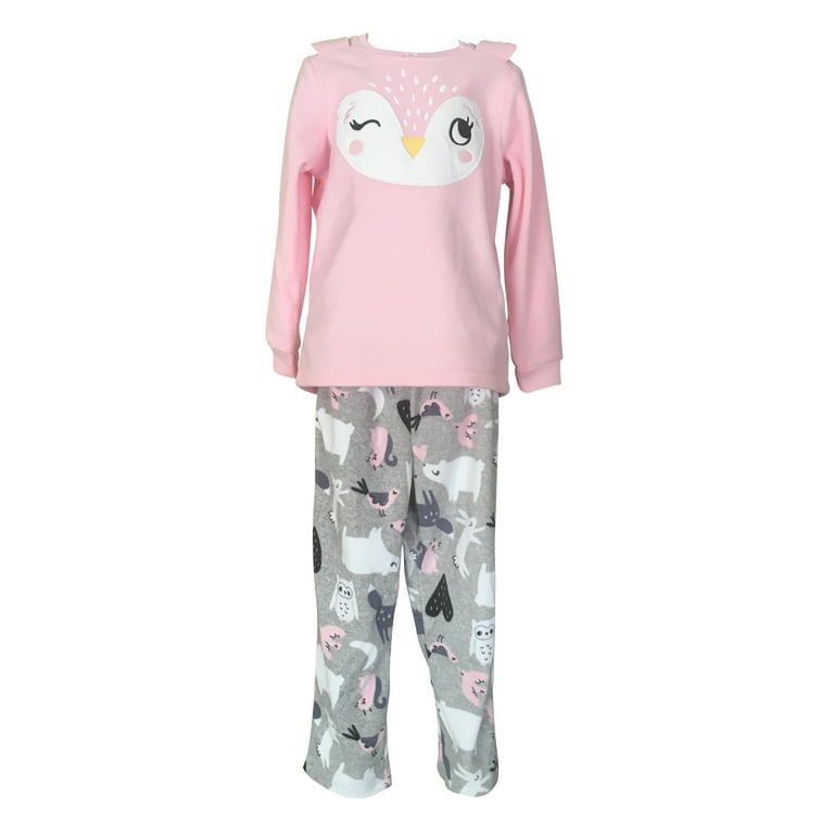 Girls owl pajamas sales