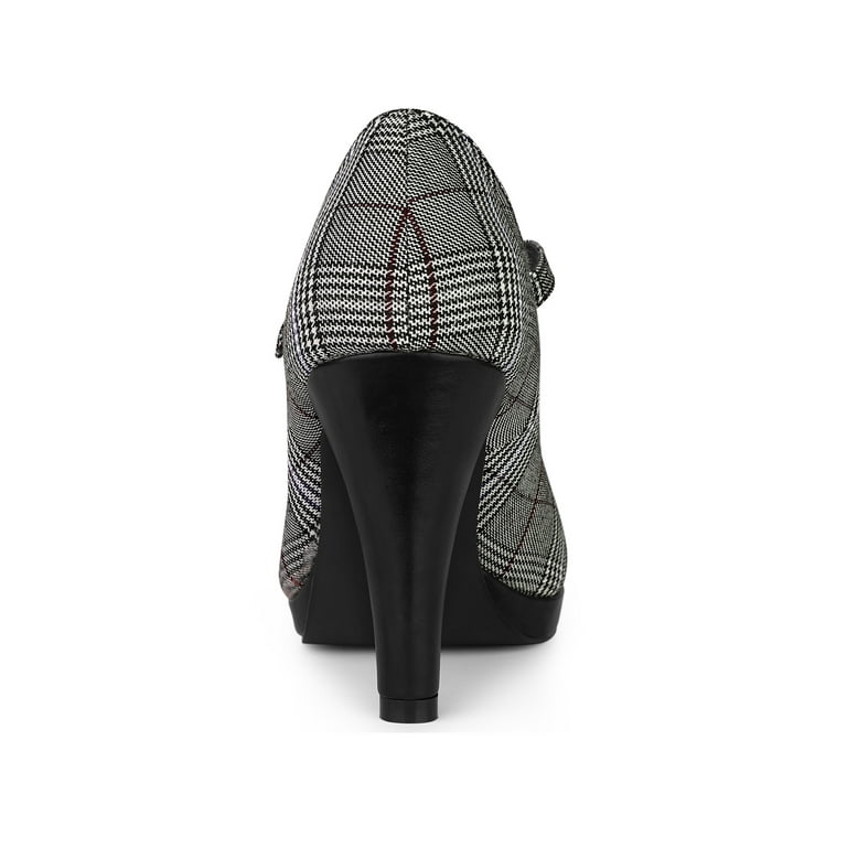 Houndstooth pumps heels sale